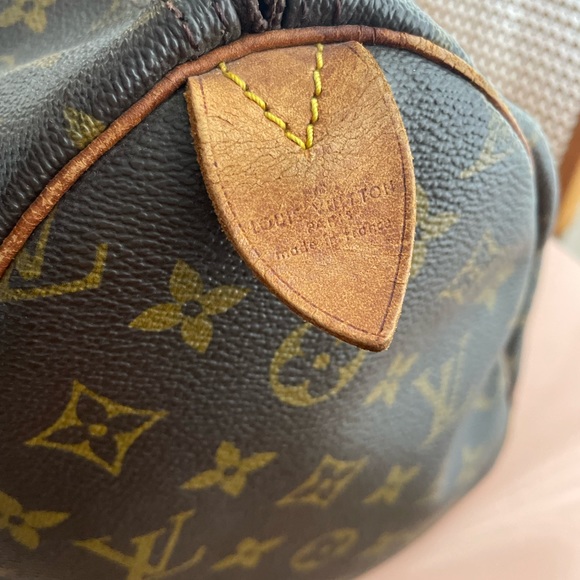 Authentic Vintage Louis Vuitton speedy 35 Monogram bag - Picture 4 of 11